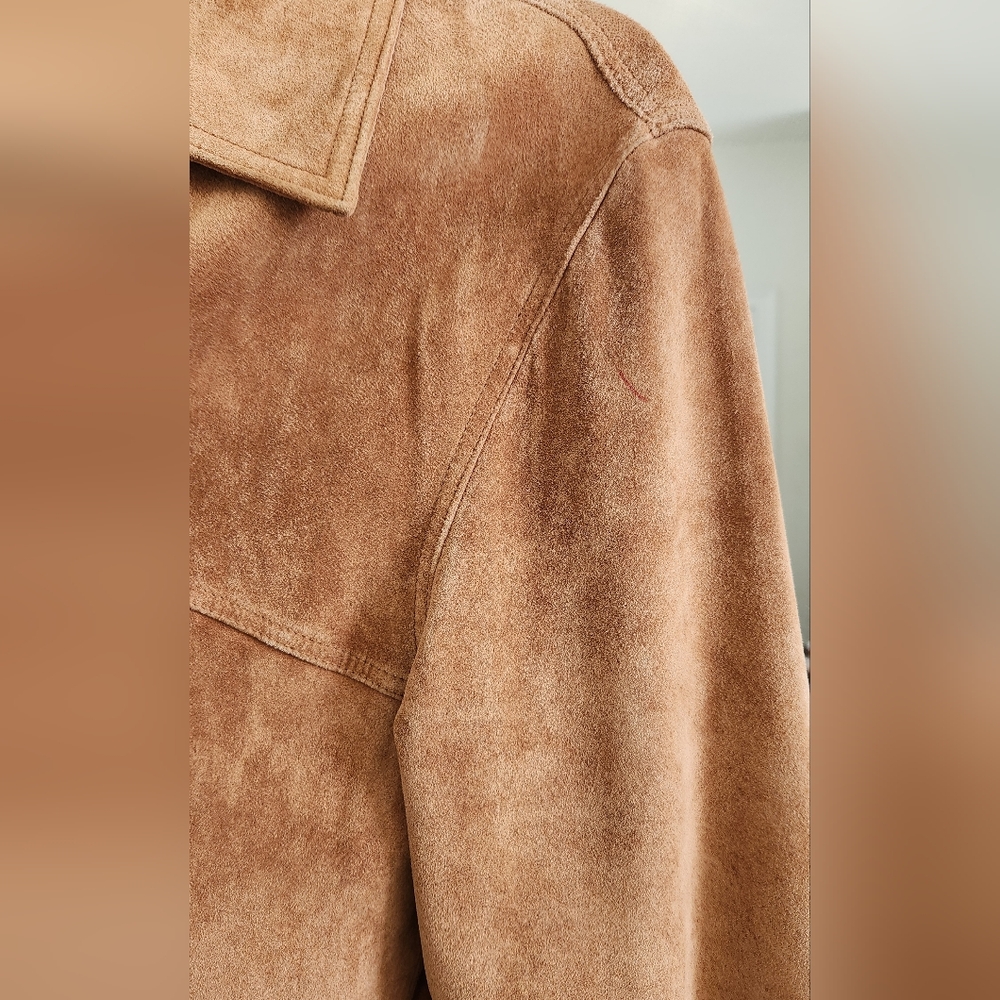 Bernardo Genuine Soft Suede Leather Jacket - Picture 9 of 16